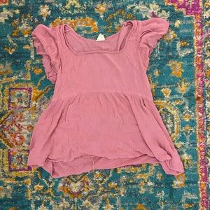 Pink blouse from boutique